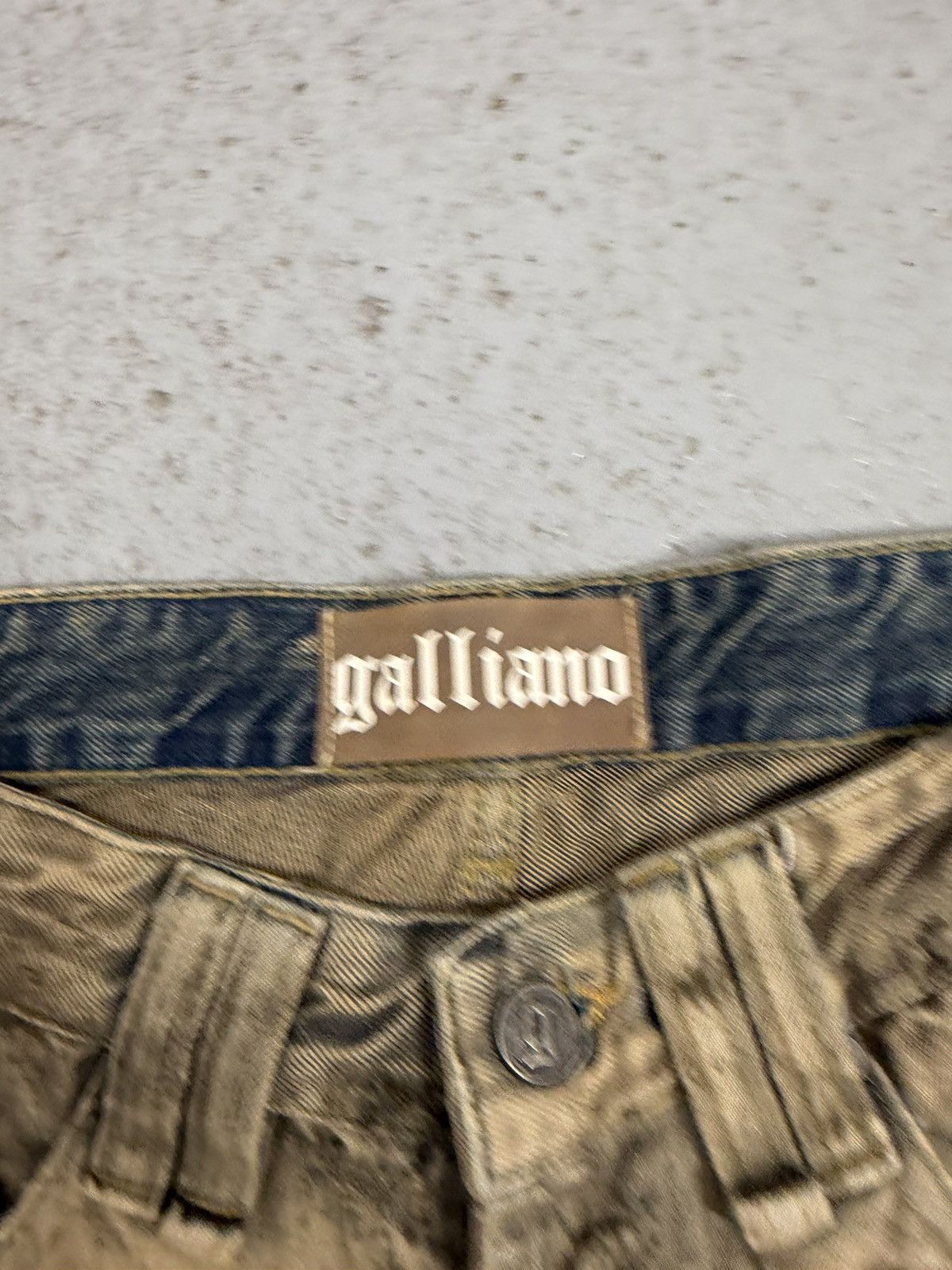 Vivienne Westwood Vintage 00s John Galliano Distressed Jeans Size US 28 / EU 44 - 7 Thumbnail