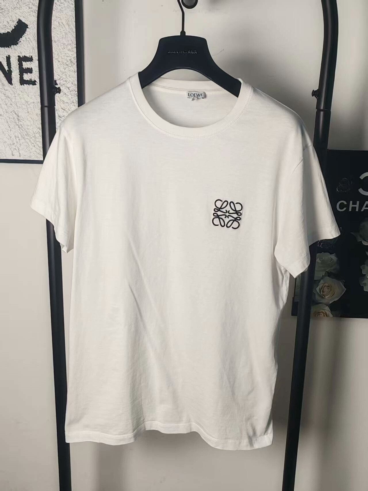 Loewe Loewe Embroidered Logo Short Sleeve T-Shirt Size US M / EU 48-50 / 2 - 1 Thumbnail