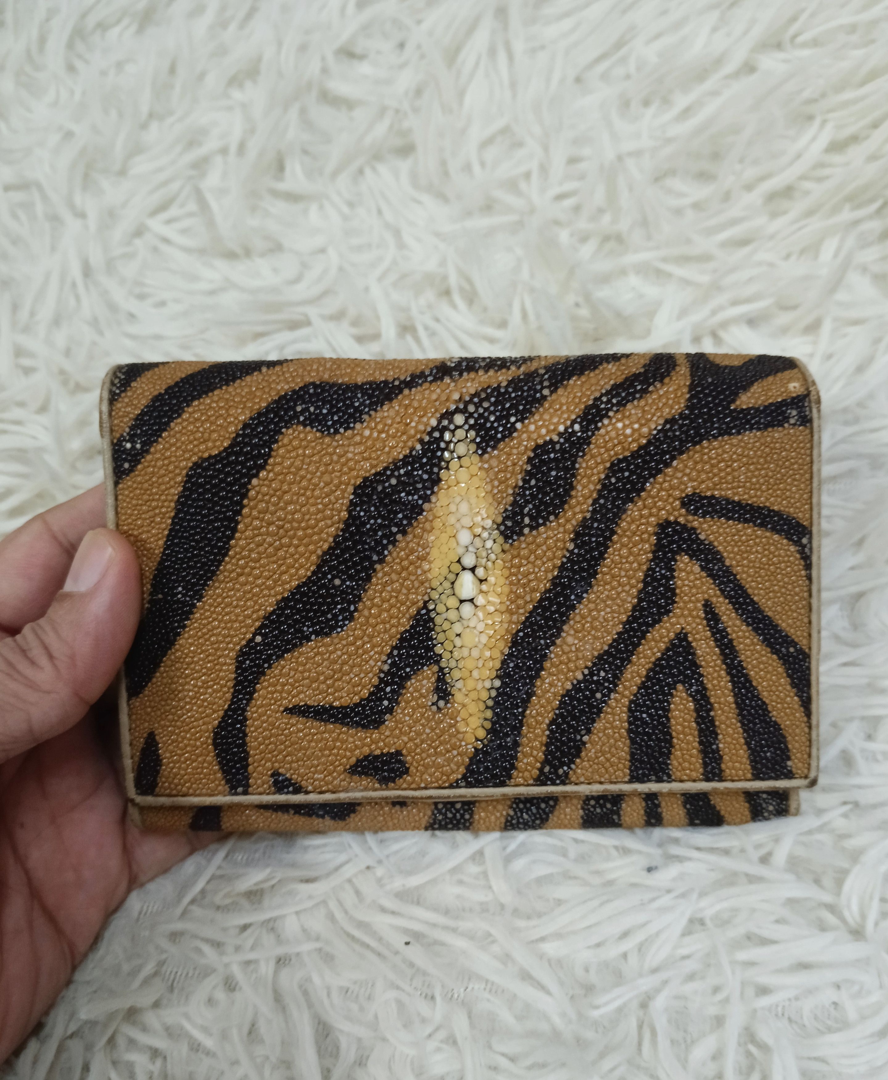 Leather RAY STINGRAY SKIN WALLET Size ONE SIZE - 1 Thumbnail