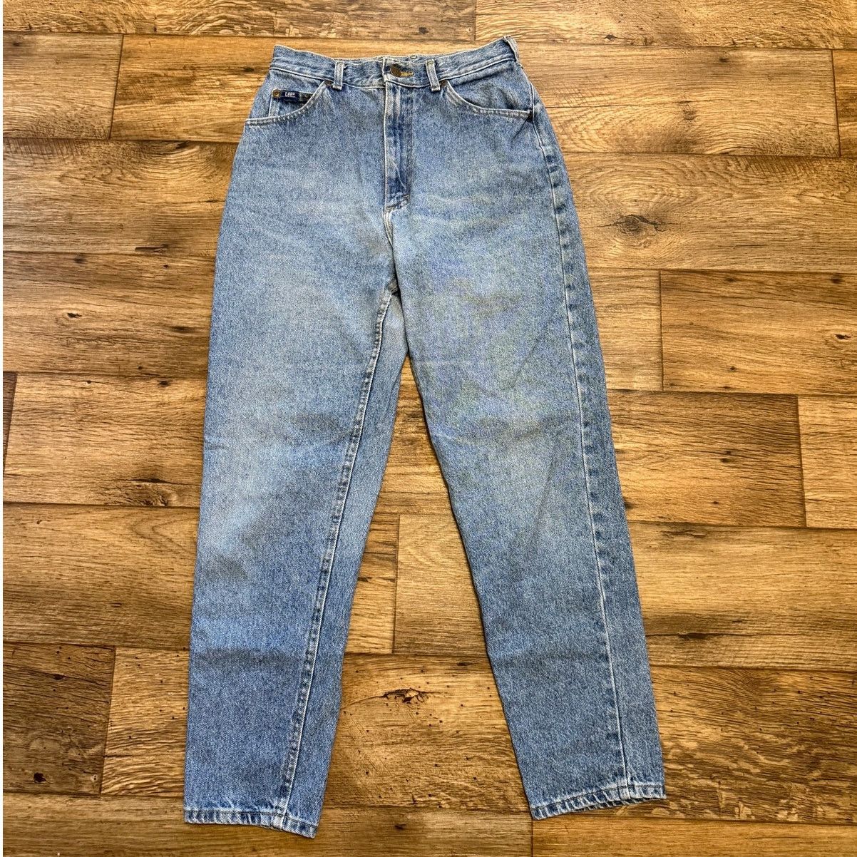 Lee Vintage Lee High Waisted Acid Washed Jeans Size 28" / US 6 / IT 42 - 4 Thumbnail
