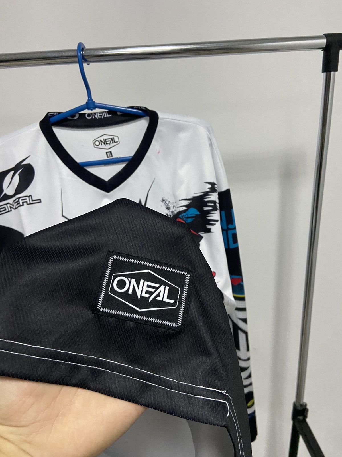 Vintage Oneal mx jersey the art of racing big logo longsleeve Size US XL / EU 56 / 4 - 15 Thumbnail