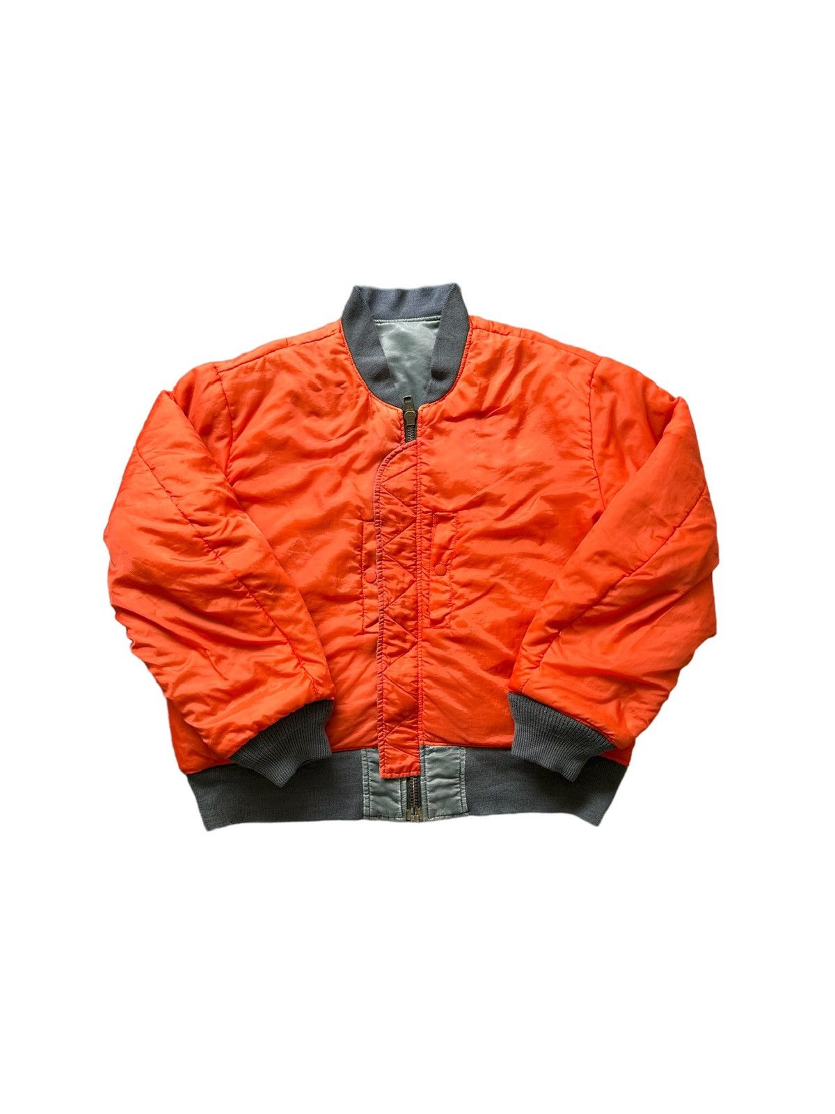 1990s Uniqlo MA-1 Bomber jacket trashed