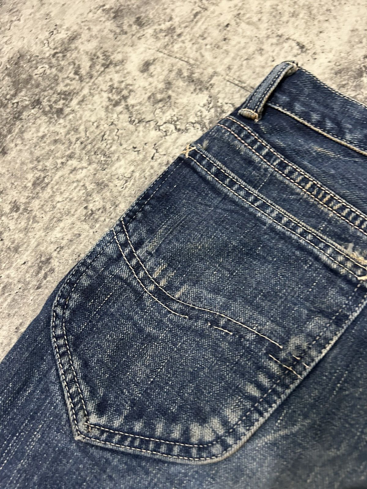 Lee Vintage Lee Riders X Okuda Japan Mud Wash Selvedge Jeans Size US 32 / EU 48 - 8 Thumbnail