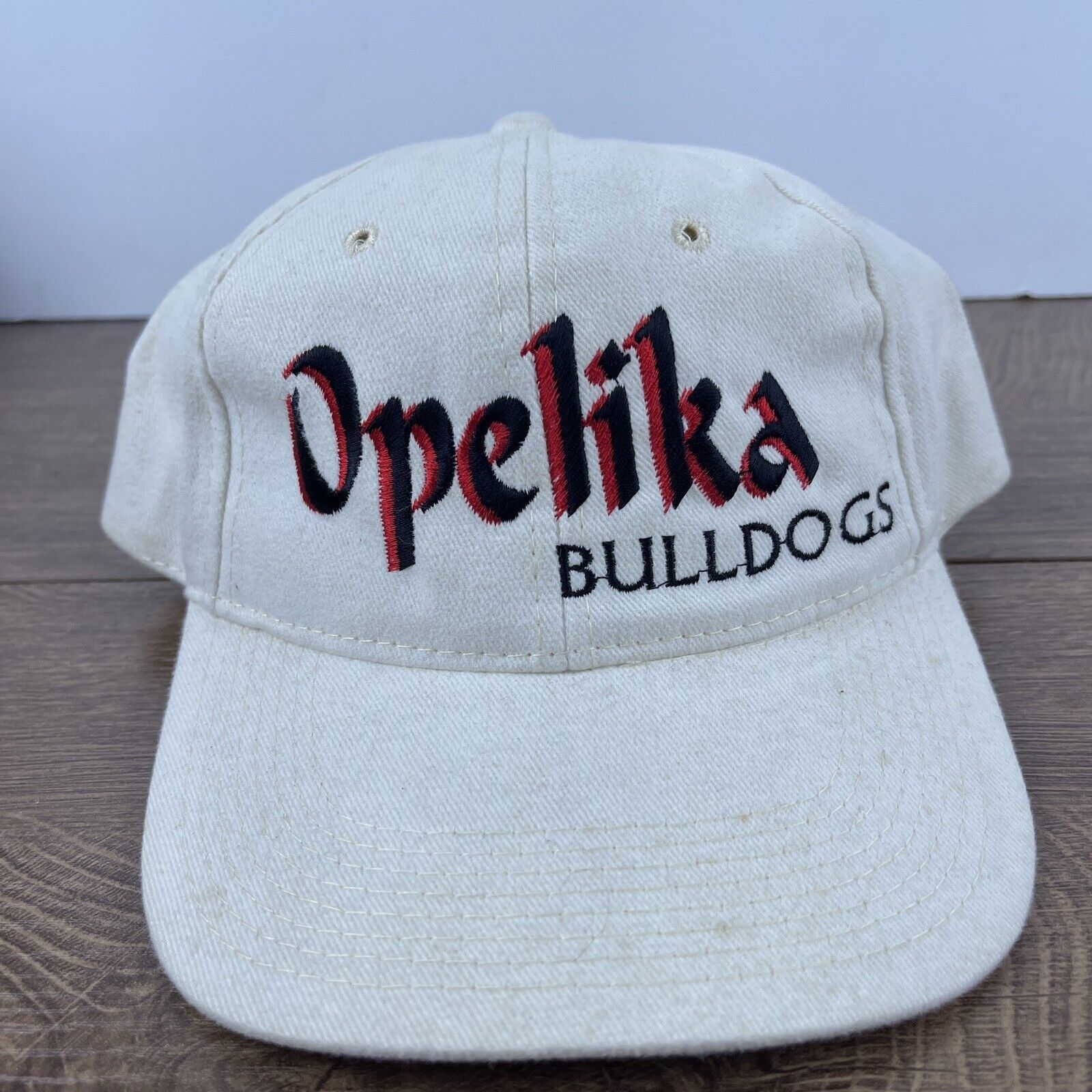 Other Opelika Bulldogs Hat Opelika White Hat Adjustable Snapback A Size ONE SIZE - 2 Thumbnail