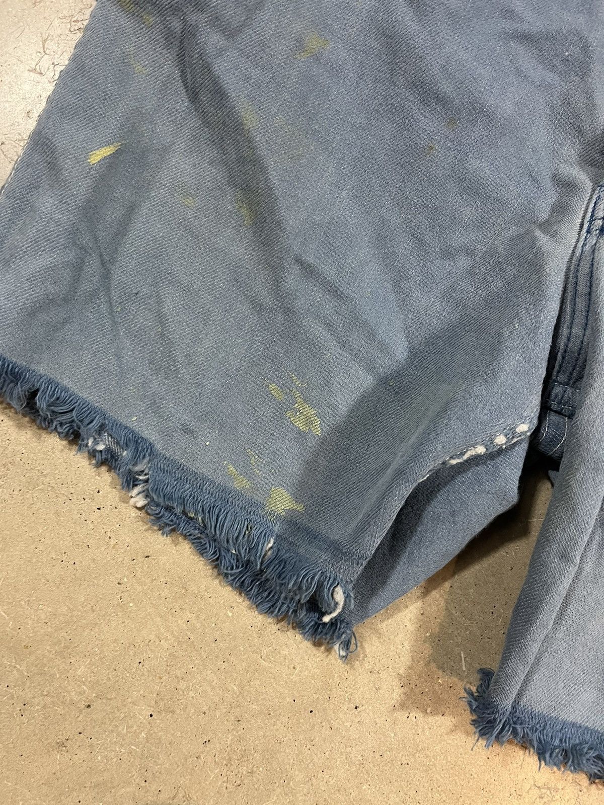 Vintage × Wrangler Vintage 60s Wrangler Blue Bell Jean Shorts Jorts Faded Blue Size 28" / US 6 / IT 42 - 4 Thumbnail