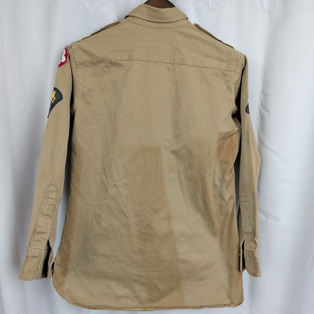 Vintage True Vintage Khaki US Army Shirt Size US S / EU 44-46 / 1 - 5 Thumbnail