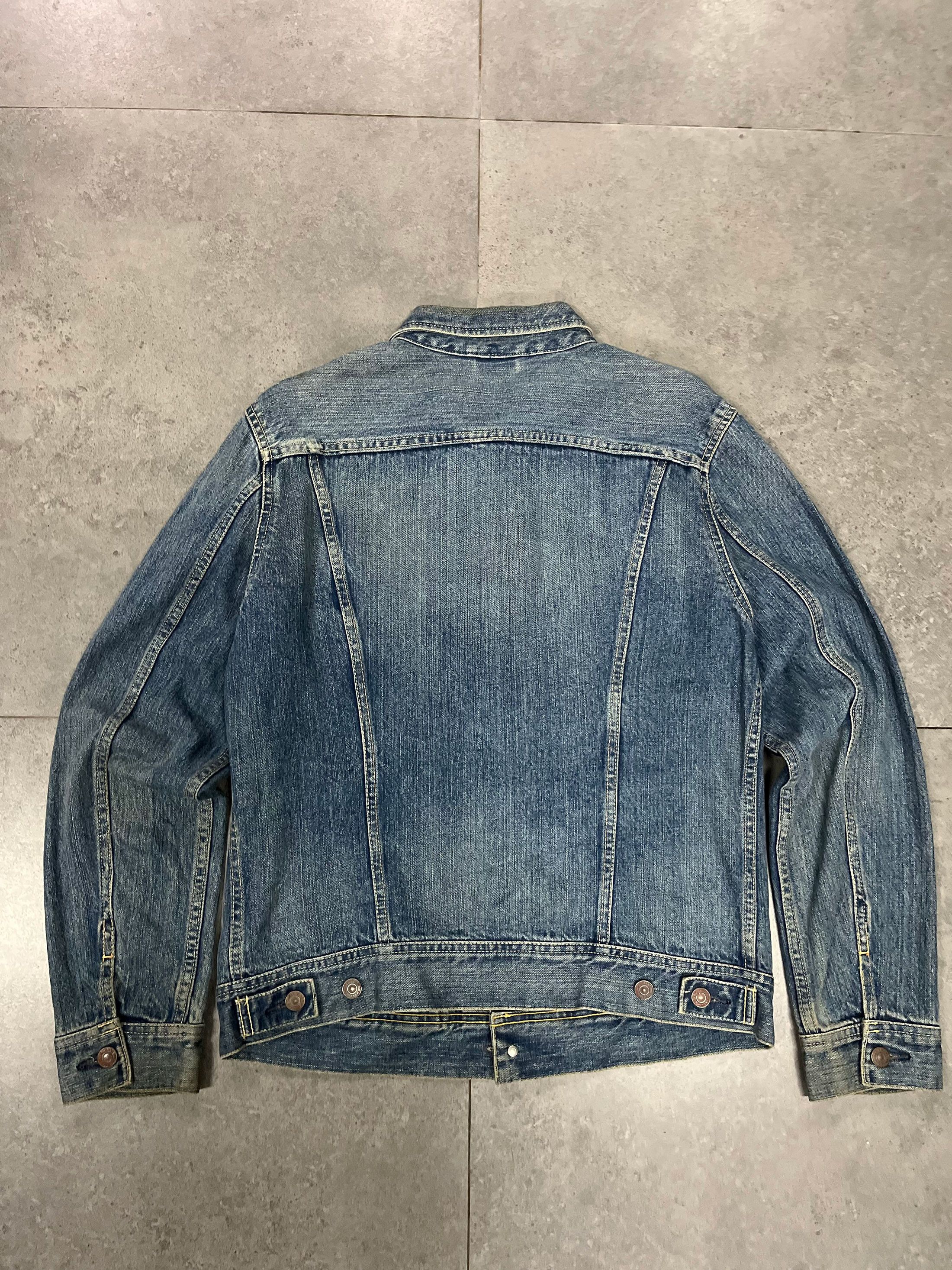 Designer × Japanese Brand × Uniqlo Vintage Uniqlo Trucker Jacket Size US M / EU 48-50 / 2 - 3 Thumbnail