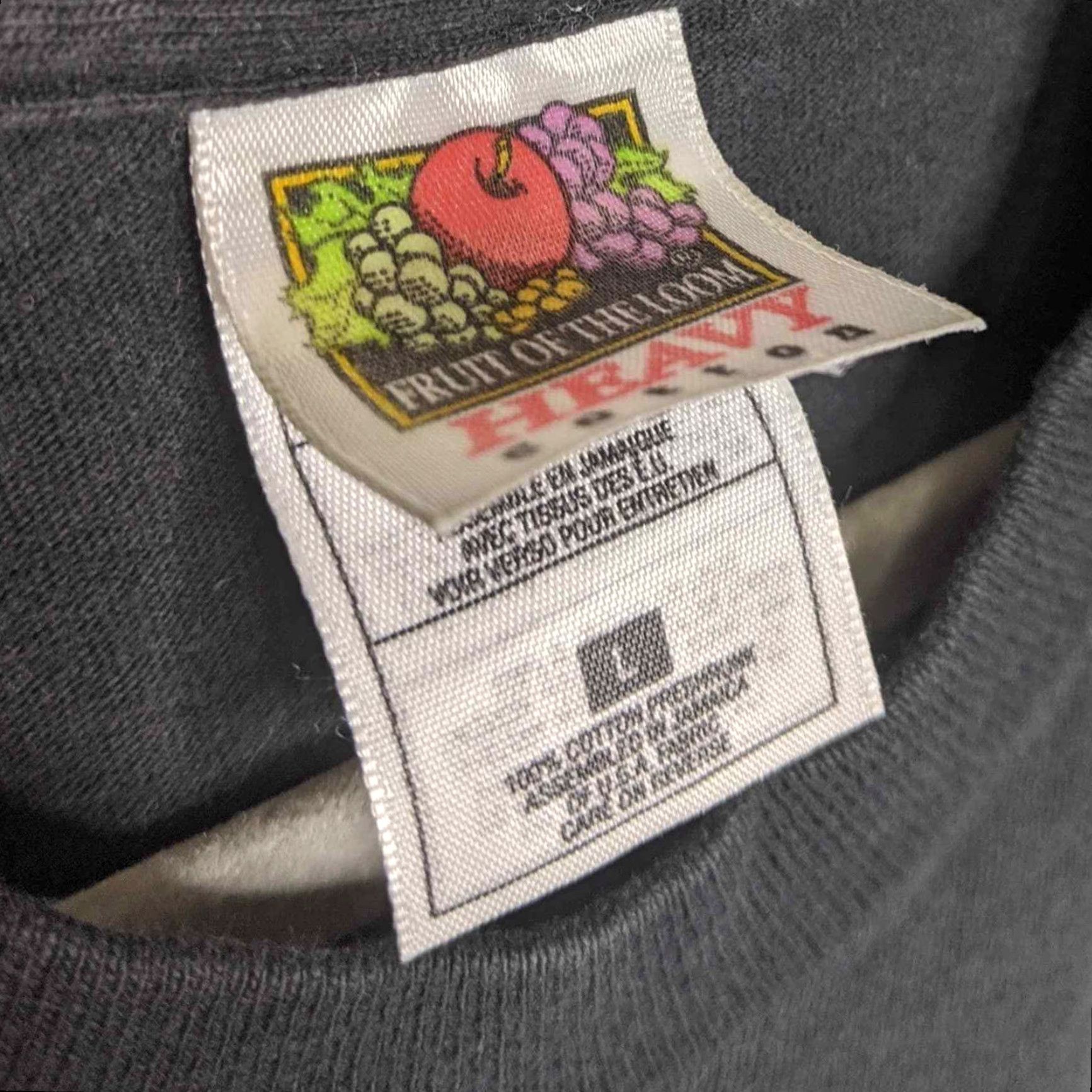 Vintage VINTAGE Tiger Eye On Survival Single Stitch Human-i-tees VTG Nature Outdoors VTG Shirt L Black Unisex Adults Mens Womens Girls Boys Size US L / EU 52-54 / 3 - 3 Thumbnail