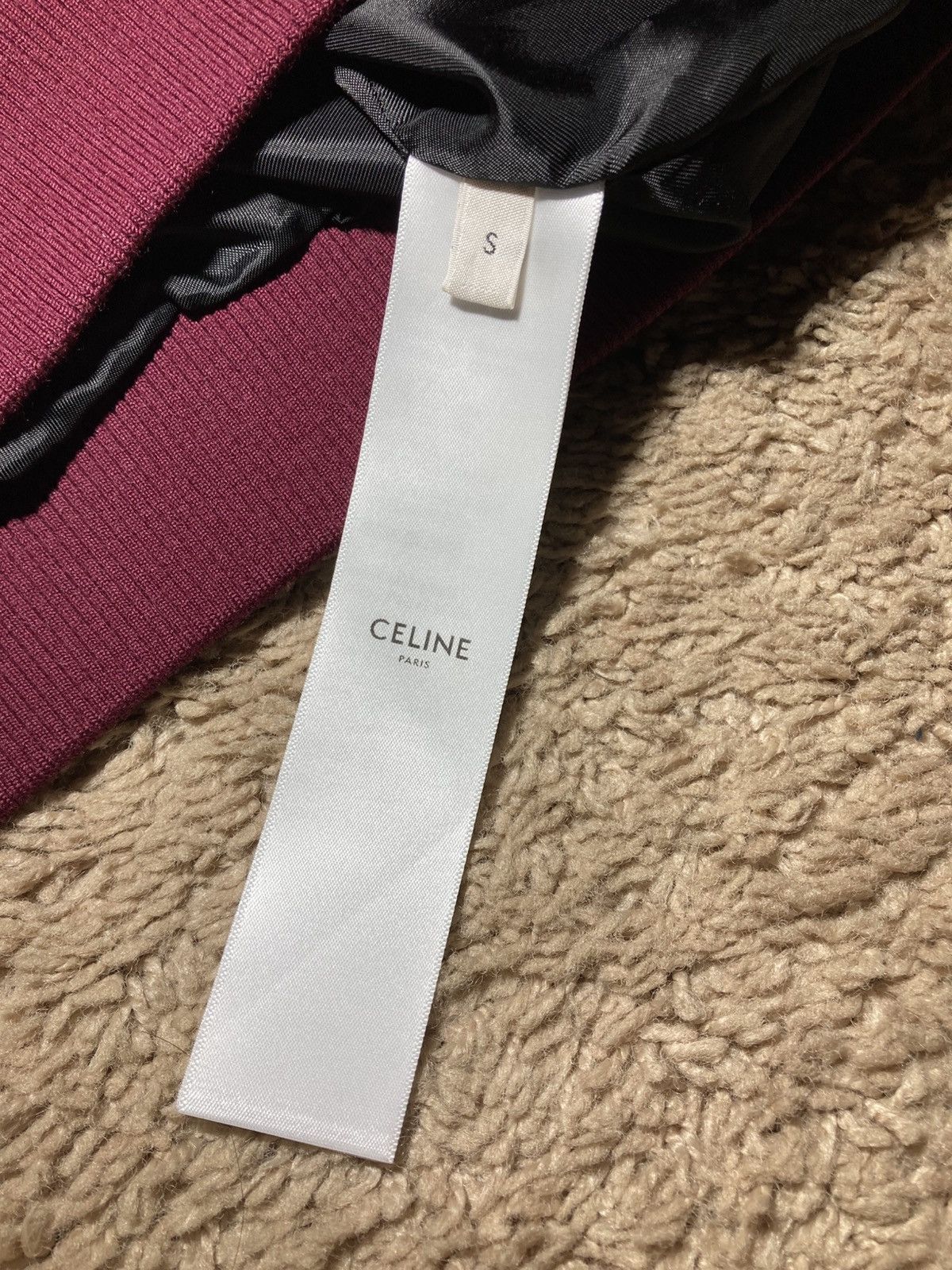 Celine SS25 Celine Side Stripe Track Jacket Logo Raglan Hedi 2025 Size US S / EU 44-46 / 1 - 8 Thumbnail