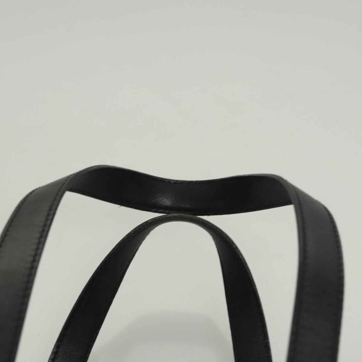 Celine CELINE C Macadam Canvas Hand Bag Black Silver Size ONE SIZE - 8 Thumbnail