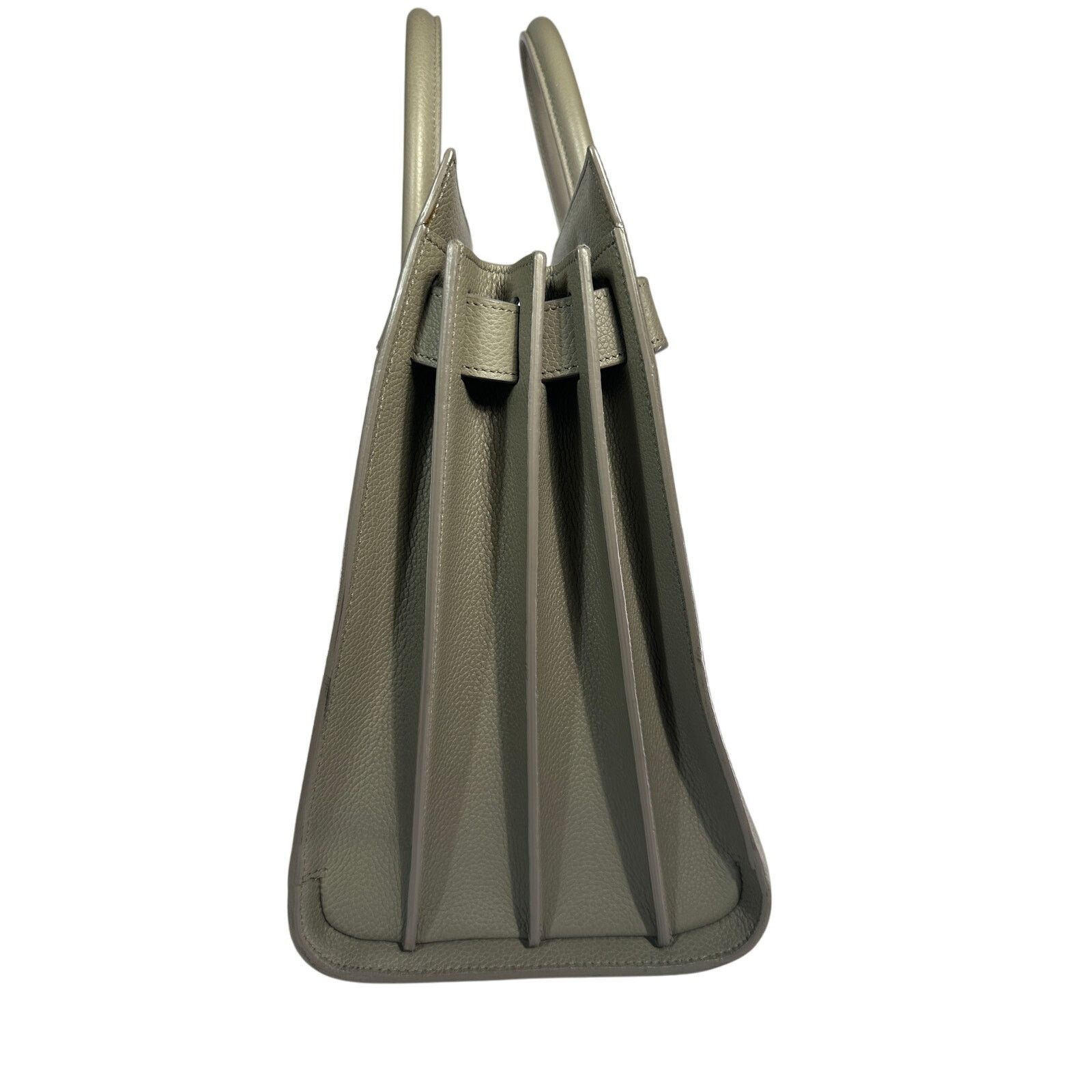Yves Saint Laurent YVES SAINT LAURENT YSL Classic Sac De Jour Baby Tote Beige Size ONE SIZE - 2 Thumbnail
