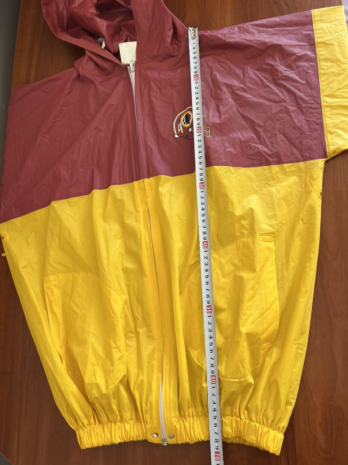 NFL 1994 NFL WASHINGTON REDSKINS VINTAGE RAINCOAT/JACKETRAINMATE Size US L / EU 52-54 / 3 - 19 Thumbnail