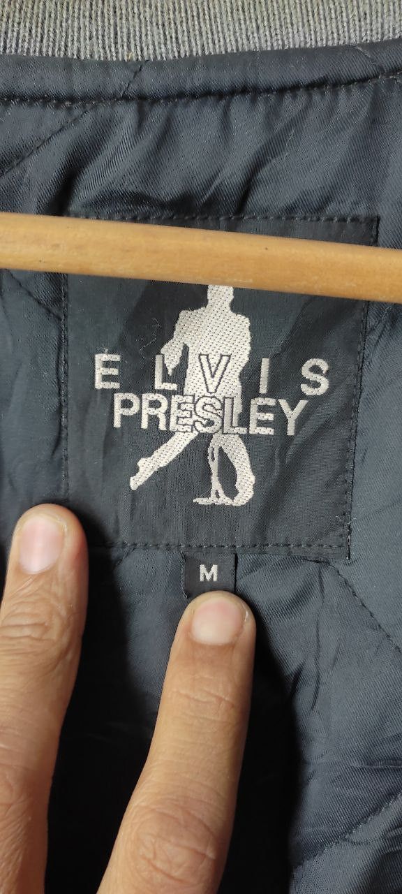 Vintage VINTAGE ELVIS PRESLEY WOOL VARSITY JACKET Size US M / EU 48-50 / 2 - 10 Thumbnail