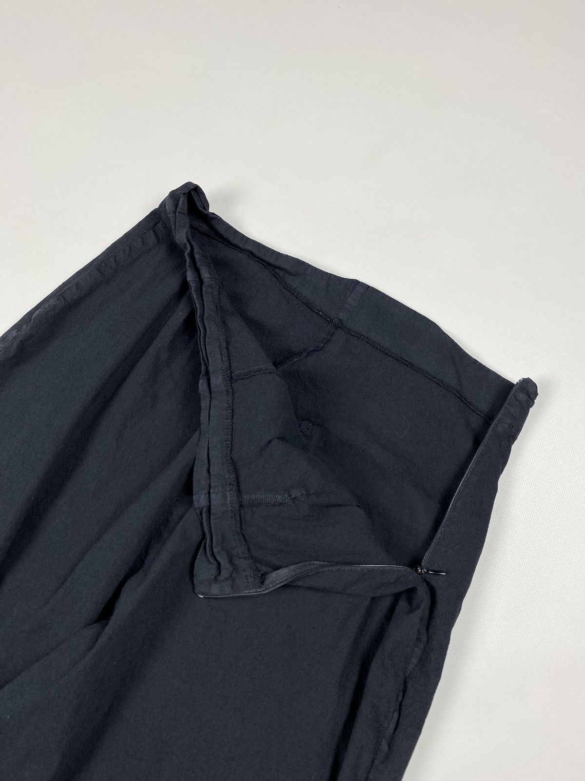 Rundholz Rundholz black label drop crotch avant-garde pants trousers Size 28" / US 6 / IT 42 - 11 Thumbnail