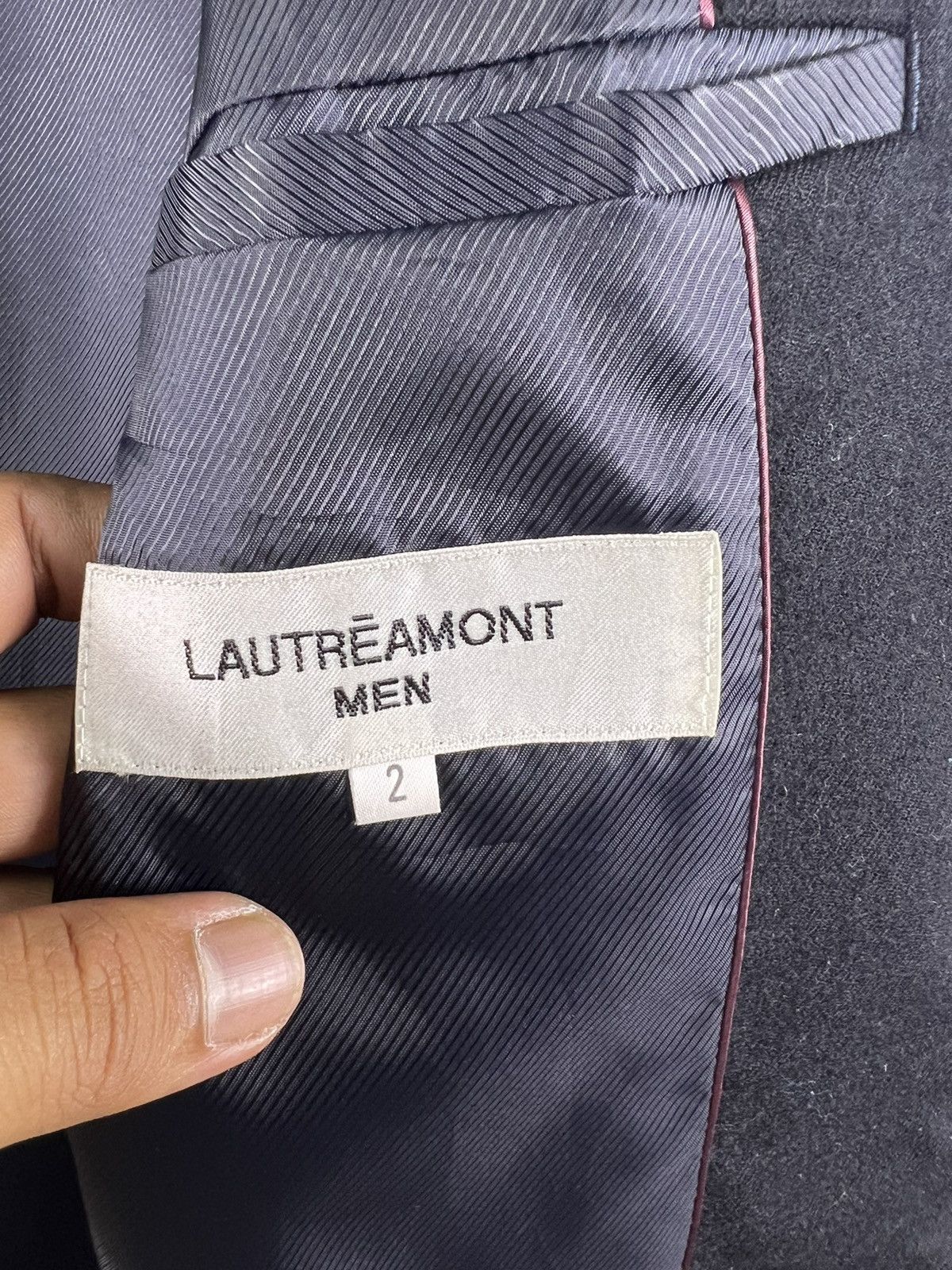 Japanese Brand 🔥 LAUTRĒAMONT mens Long Coat Size US M / EU 48-50 / 2 - 9 Thumbnail