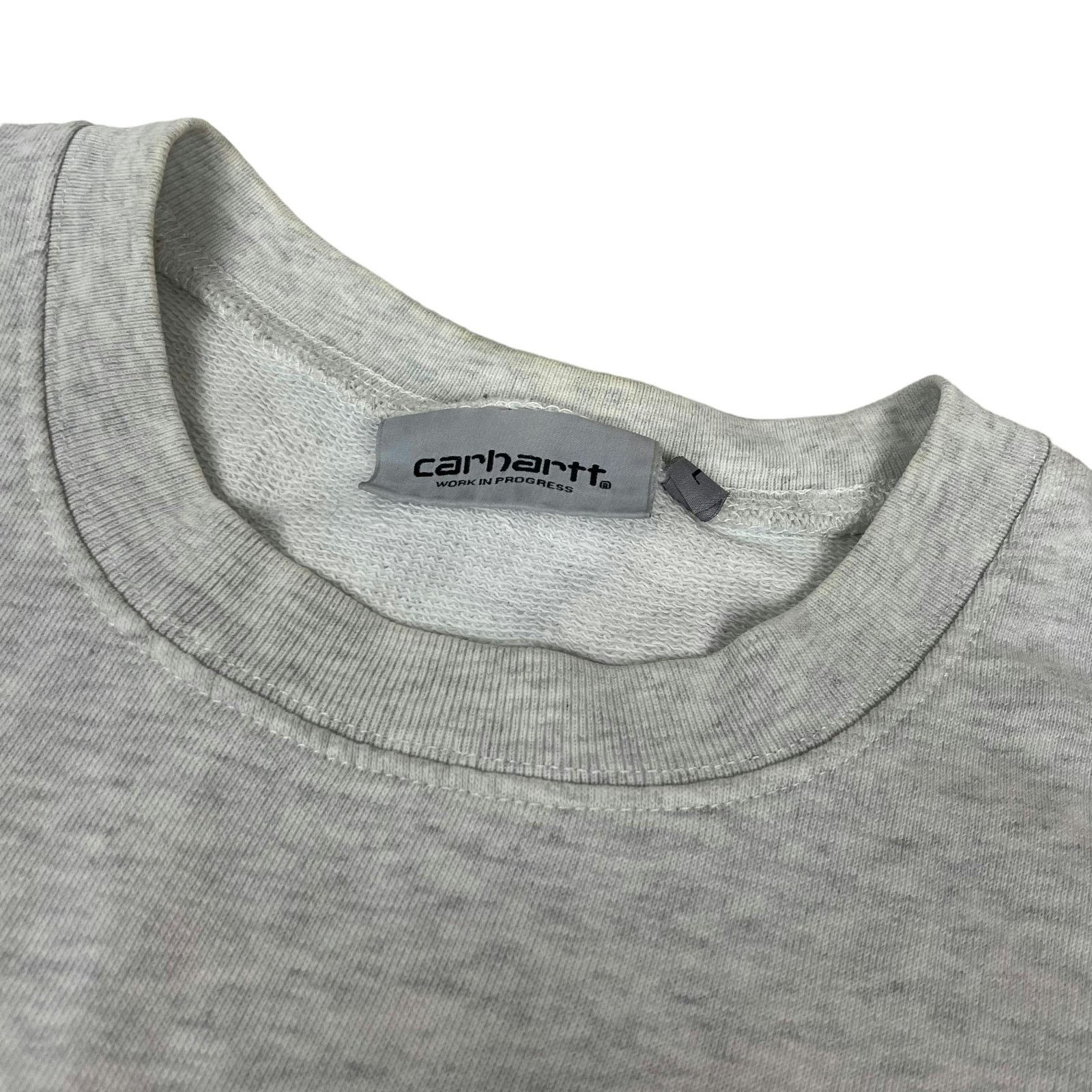 Carhartt Carhartt Men's Heather Gray Cotton College Sweatshirt Large Size US L / EU 52-54 / 3 - 11 Thumbnail
