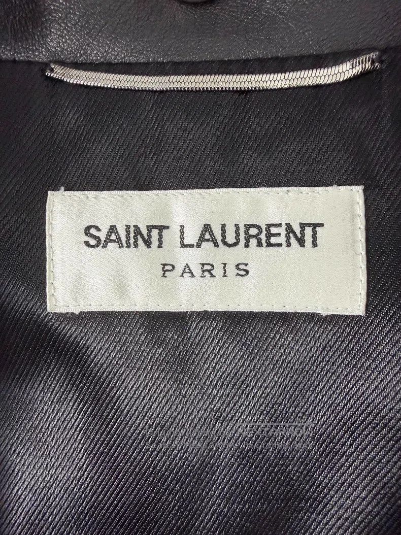 Saint Laurent Paris Saint Laurent Paris Black leather biker jacket Size US M / EU 48-50 / 2 - 5 Thumbnail