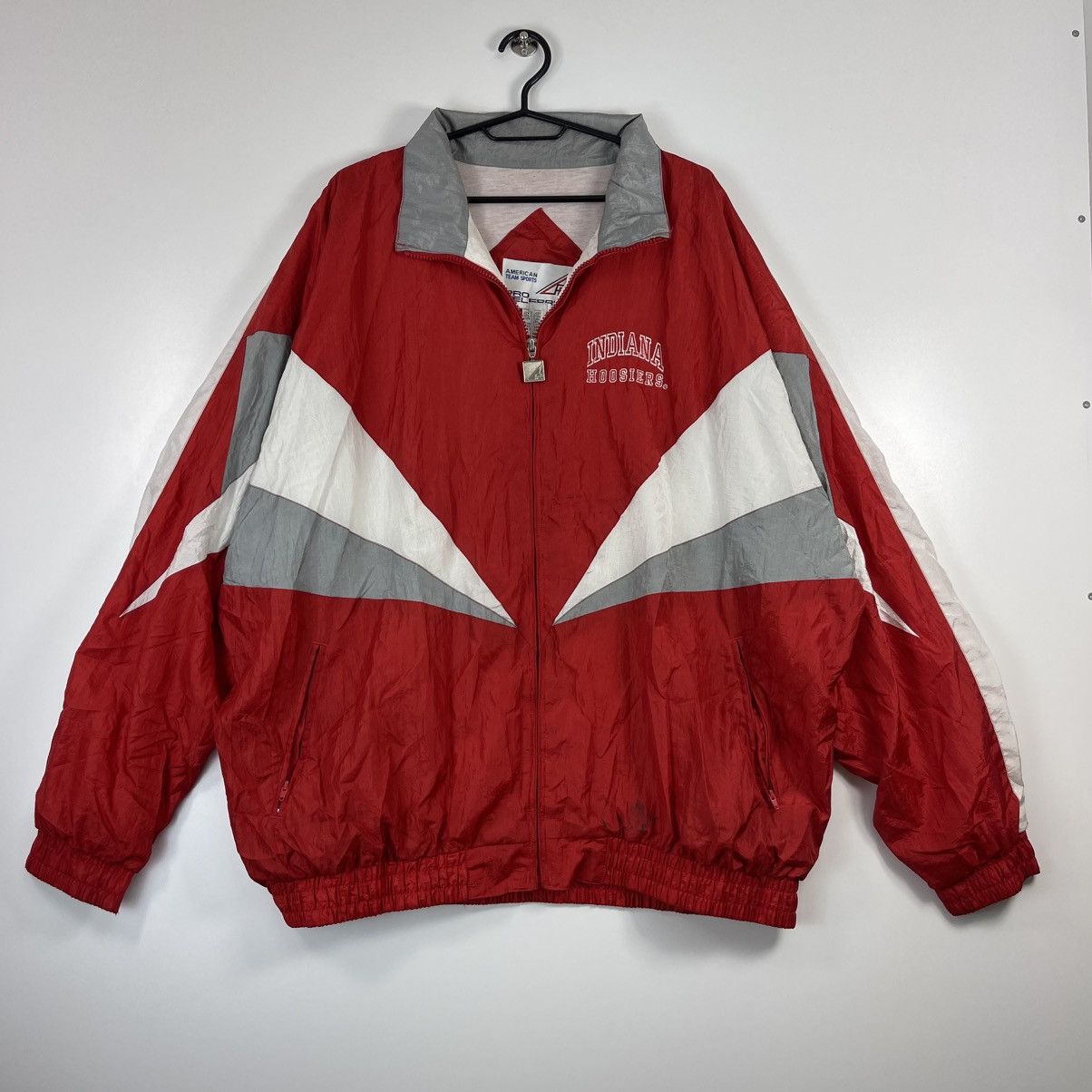 Vintage Vintage Indiana Hoosiers Windbreaker Zip Up Pro Celebrity Size US XXL / EU 58 / 5 - 2 Thumbnail