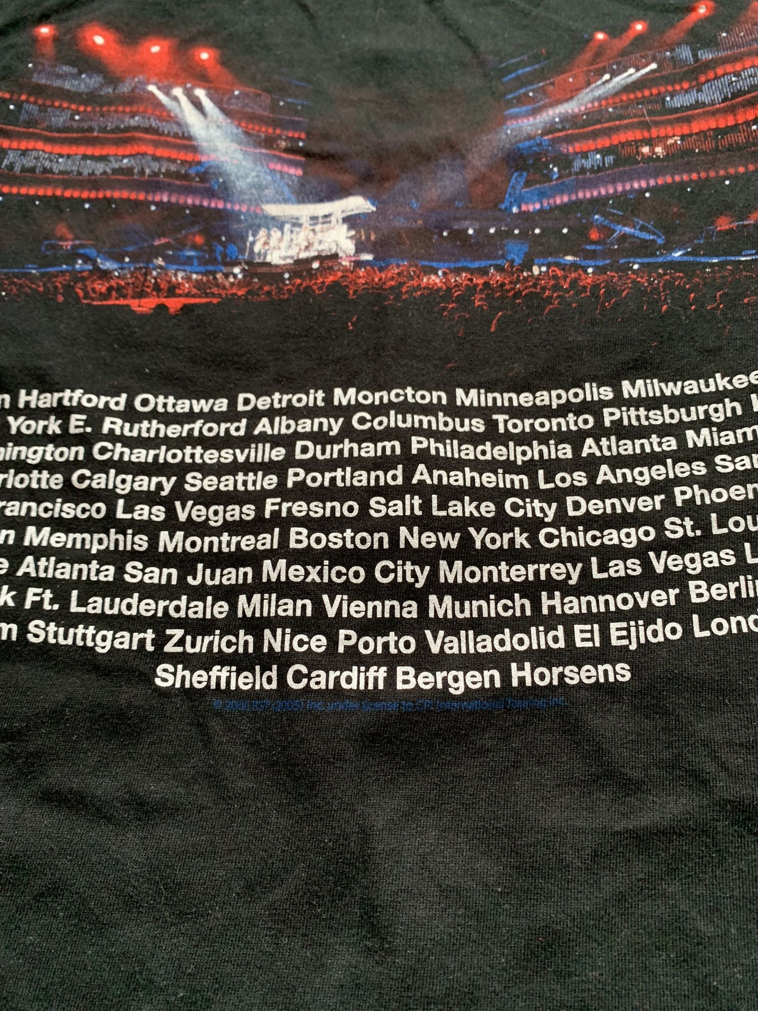 Band Tees VINTAGE The Rolling Stones Shirt Black A Bigger Bang Tour Size US M / EU 48-50 / 2 - 3 Thumbnail