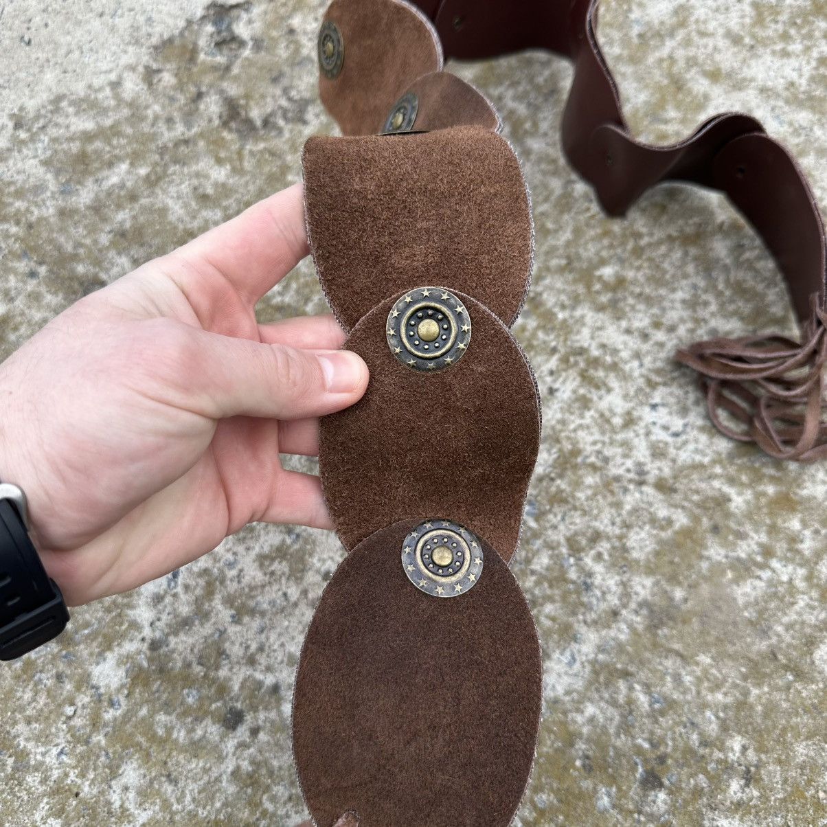 Japanese Brand Vintage Japanese Style Leather Belt Hype Beast Y2K 00s Size ONE SIZE - 3 Thumbnail