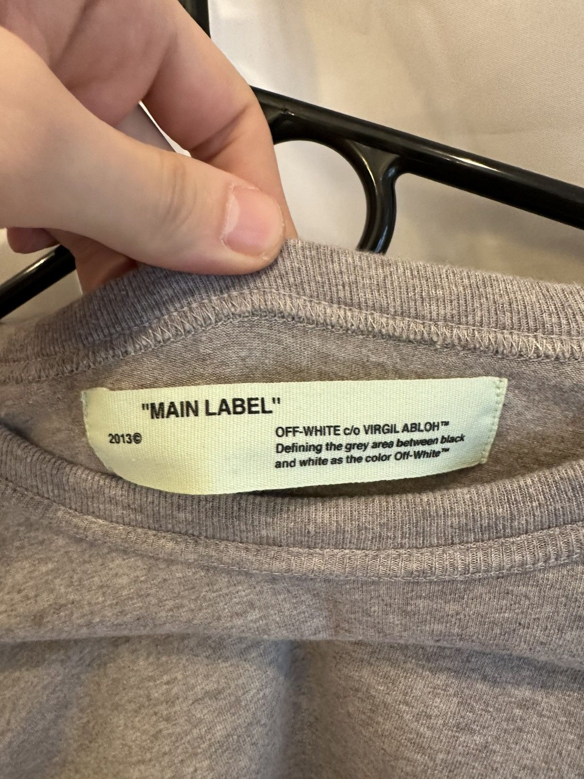 Off-White Off-White Long sleeve shirt Size US S / EU 44-46 / 1 - 3 Thumbnail