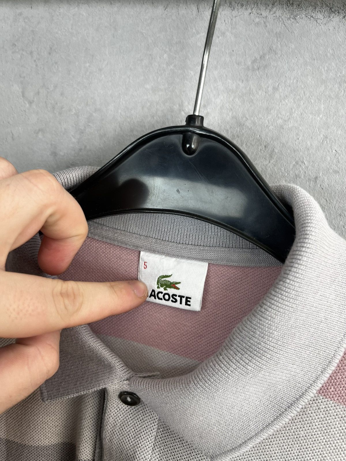 Lacoste Lacoste rygby shirt vintage size L 90s Size US L / EU 52-54 / 3 - 13 Thumbnail