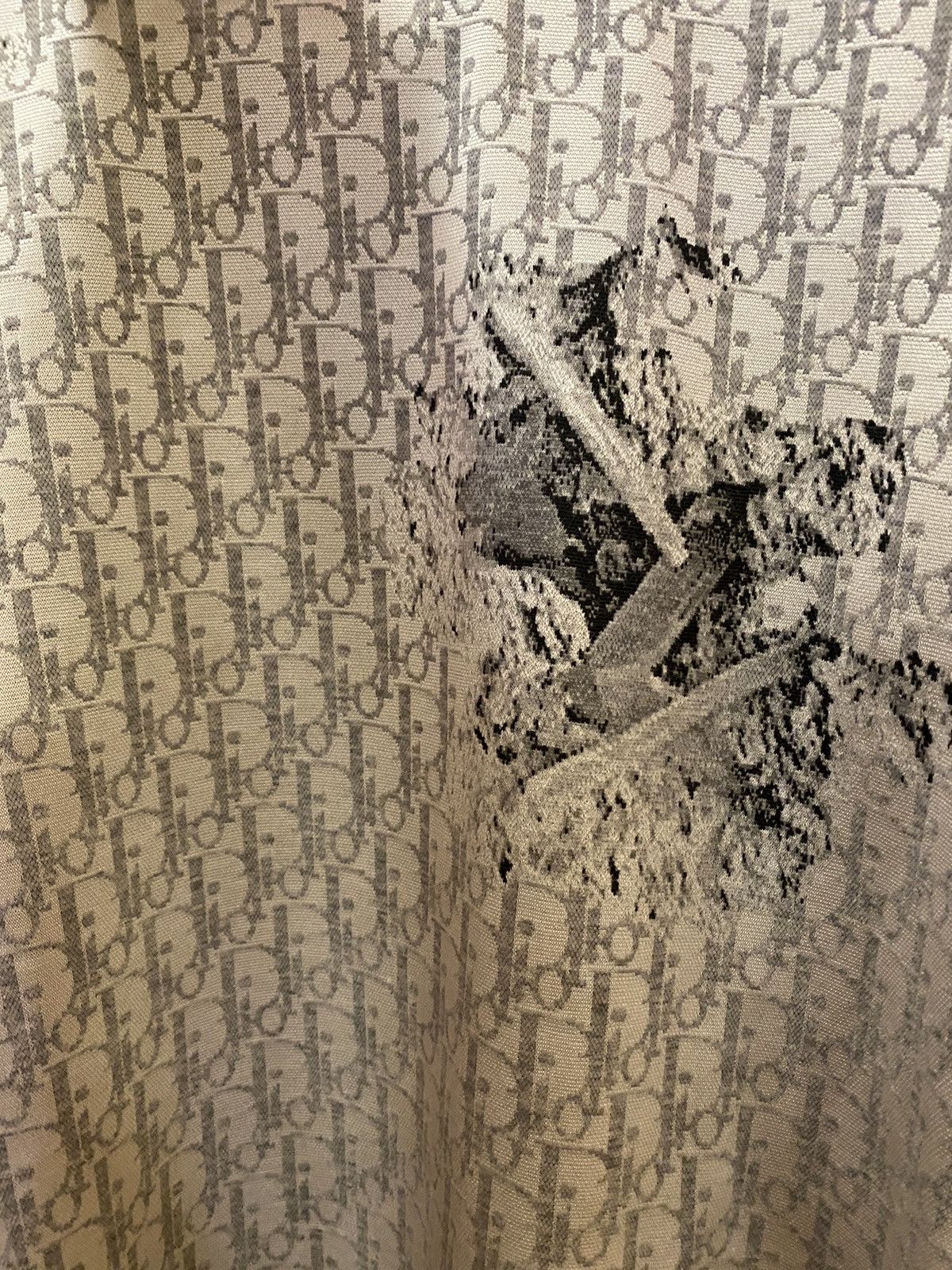 Daniel Arsham × Dior Dior x Daniel Arsham grey oblique long sleeve t shirt XS Size US XS / EU 42 / 0 - 8 Thumbnail