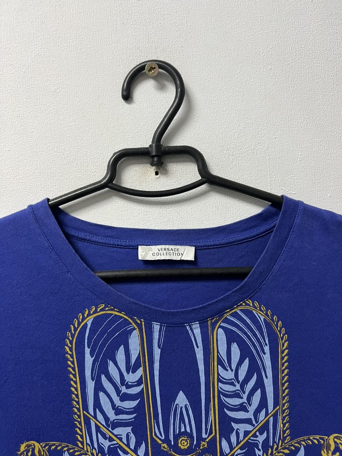 Versace Mens Vintage Versace T-shirt Big logo Tee luxury M Size Size US XL / EU 56 / 4 - 4 Thumbnail