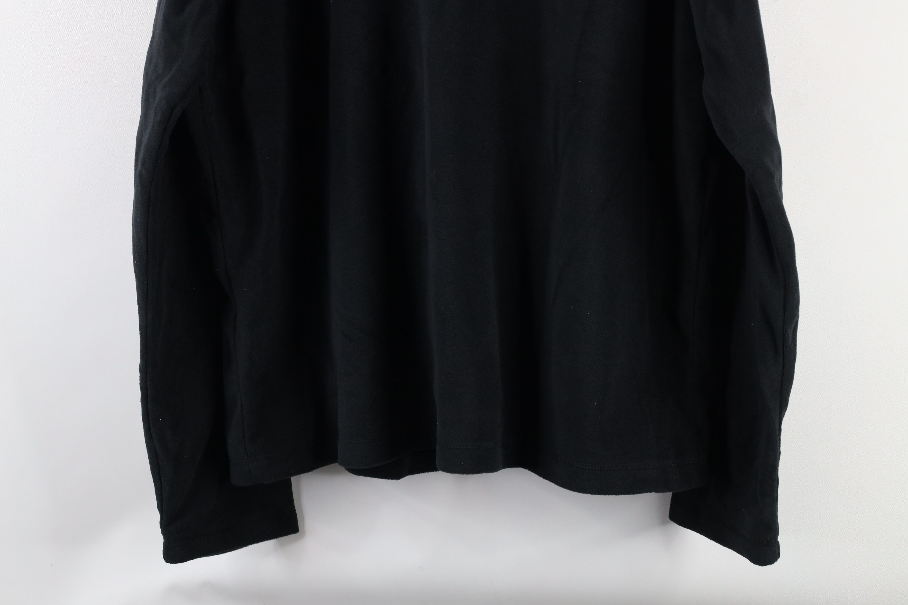 Lands' End × Vintage New Lands End Fleece Pullover Sweater Black Polyester Size US L / EU 52-54 / 3 - 10 Thumbnail