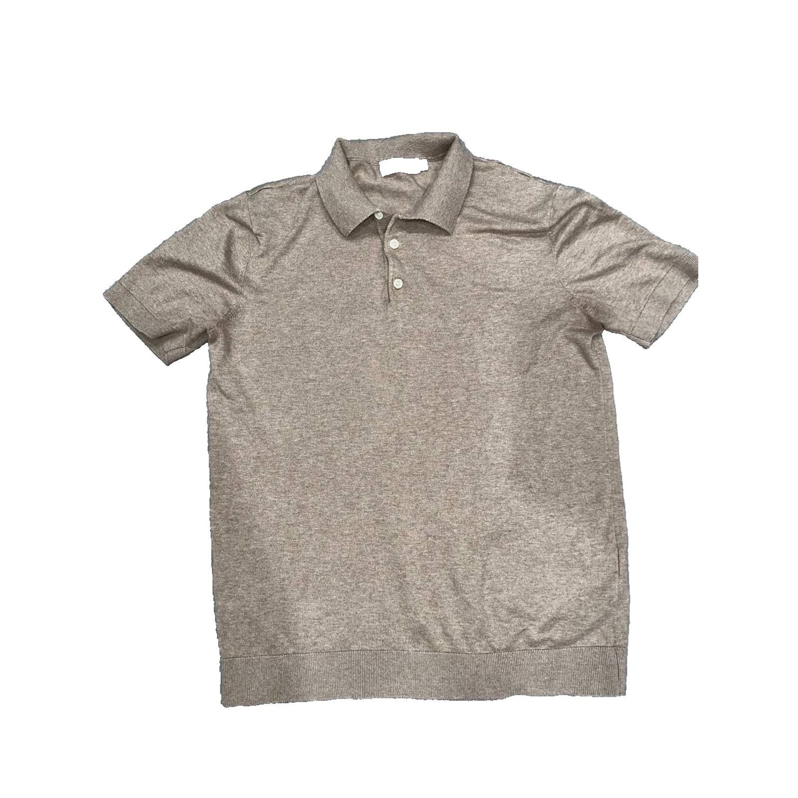 & Other Stories Dressmann Premium Beige collared t-shirt polo Large A003170 Size US XS / EU 42 / 0 - 1 Thumbnail