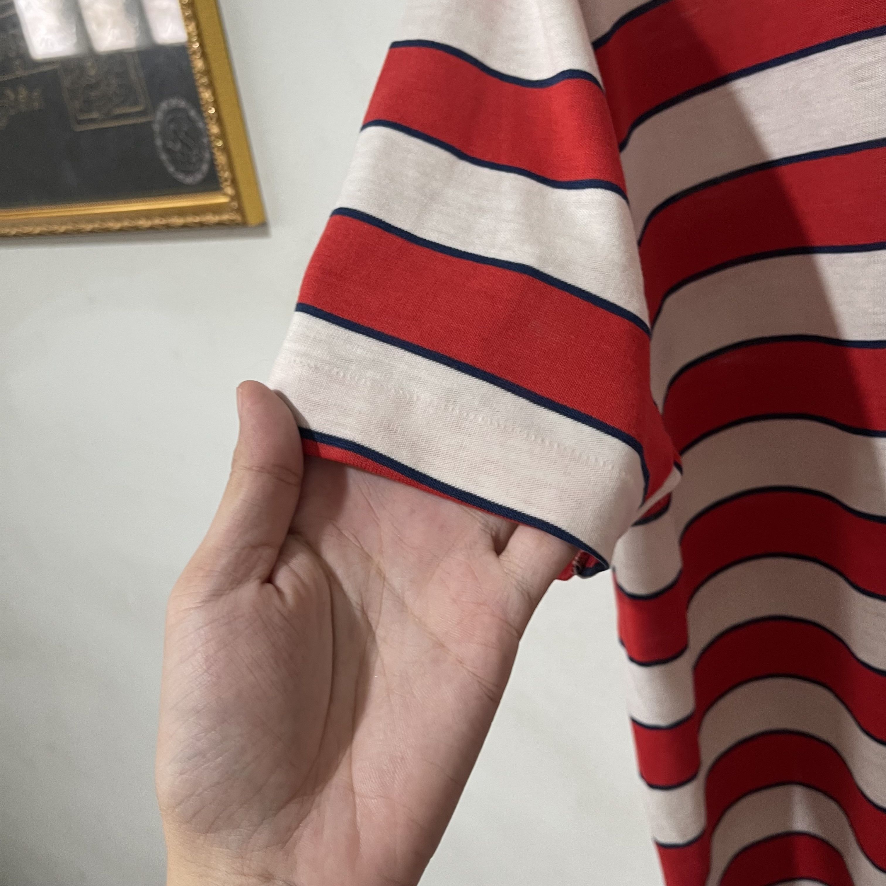 Vintage Vintage 90s Striped Shirt Size US L / EU 52-54 / 3 - 4 Thumbnail