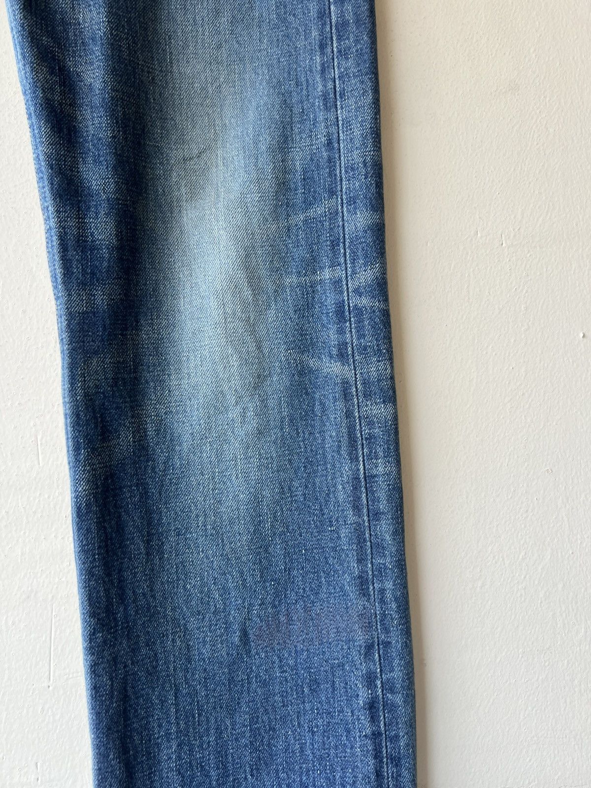 A.P.C. Vintage A.P.C. Aging Mud Faded Denim Selvedge Jeans Size US 29 - 15 Thumbnail