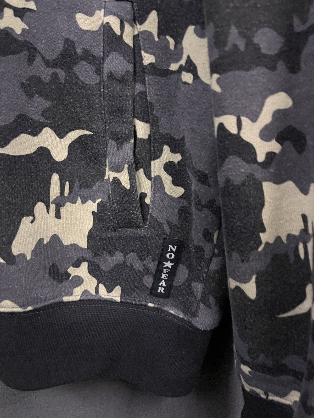 No Fear × Playboi Carti VINTAGE NO FEAR ARMY CAMO HOODIE Size US M / EU 48-50 / 2 - 10 Thumbnail