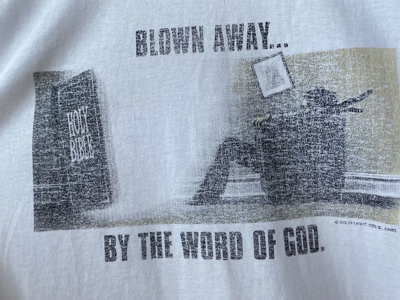 Vintage Vintage Tee 90s By the word of god 2505-Nextarrow Size US L / EU 52-54 / 3 - 3 Thumbnail