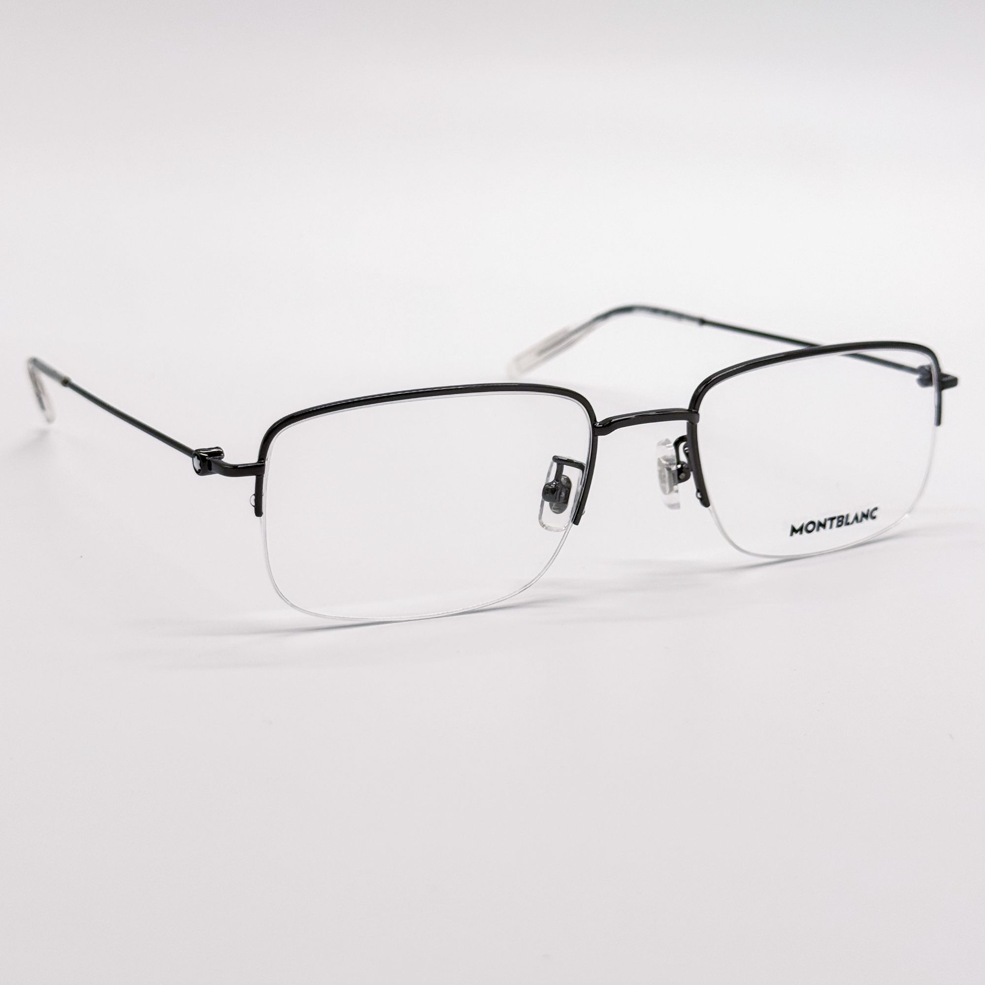 Montblanc NEW MONTBLANC EYEGLASSES MB0084OK 004 SILVER MEN EYEWEAR Size ONE SIZE - 5 Thumbnail