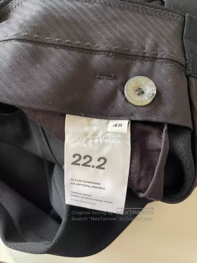 Song For The Mute Song For The Mute Reflective Mirror Pants Size US 32 / EU 48 - 9 Thumbnail