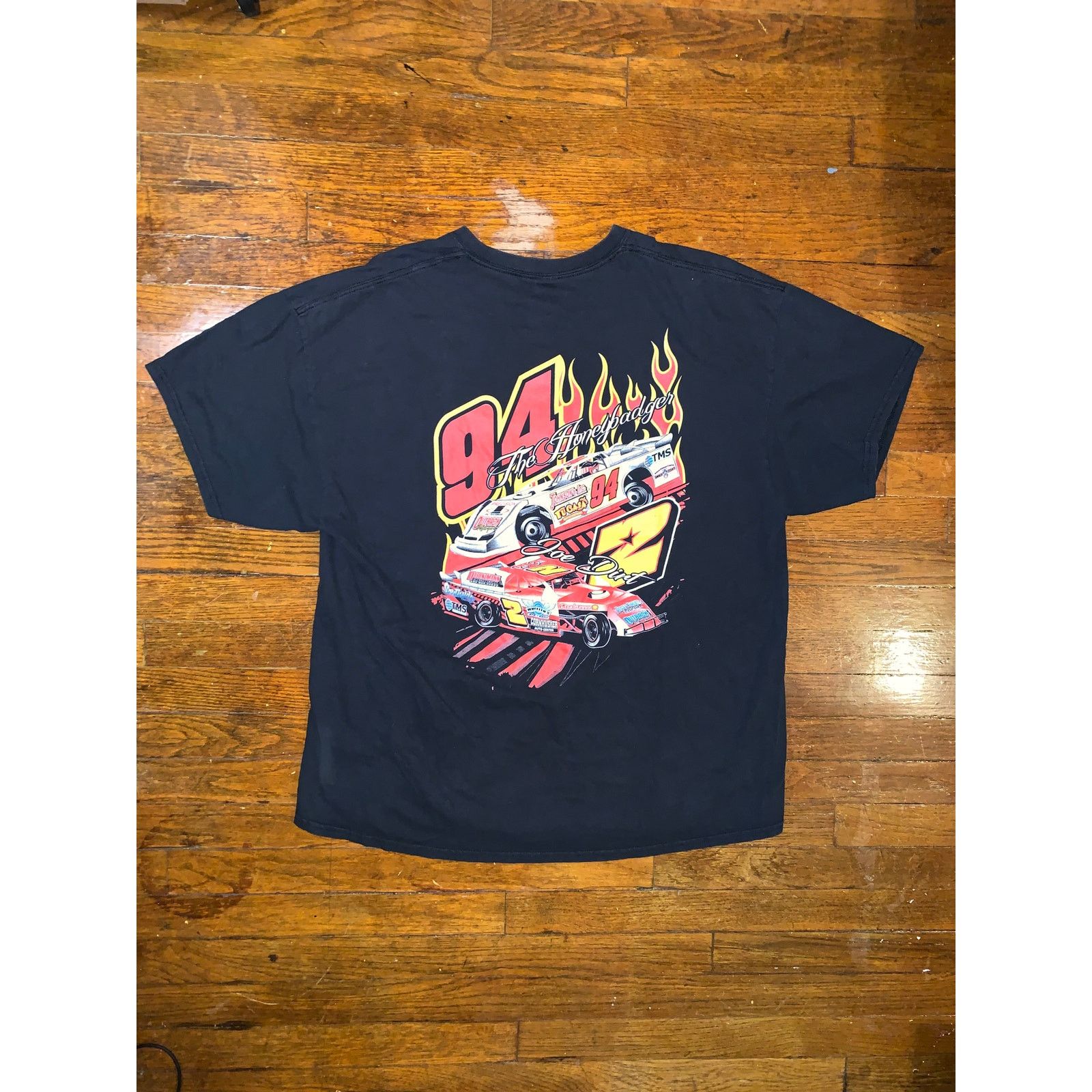 Gildan Tony Stewart 94 Racing Tee Chase Racing Flames 2XL NASCAR Size US XXL / EU 58 / 5 - 4 Thumbnail