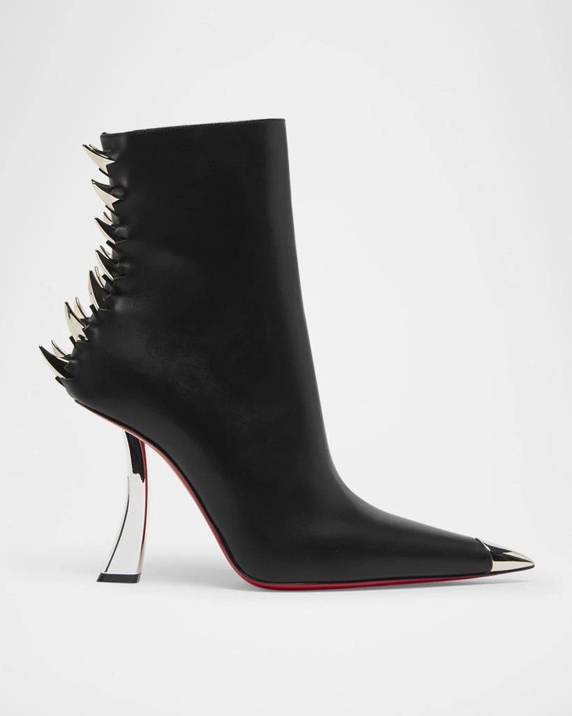 Christian Louboutin o1s1wg110126 Kate Max Spike Booties in Black Size US 5 / IT 35 - 2 Thumbnail
