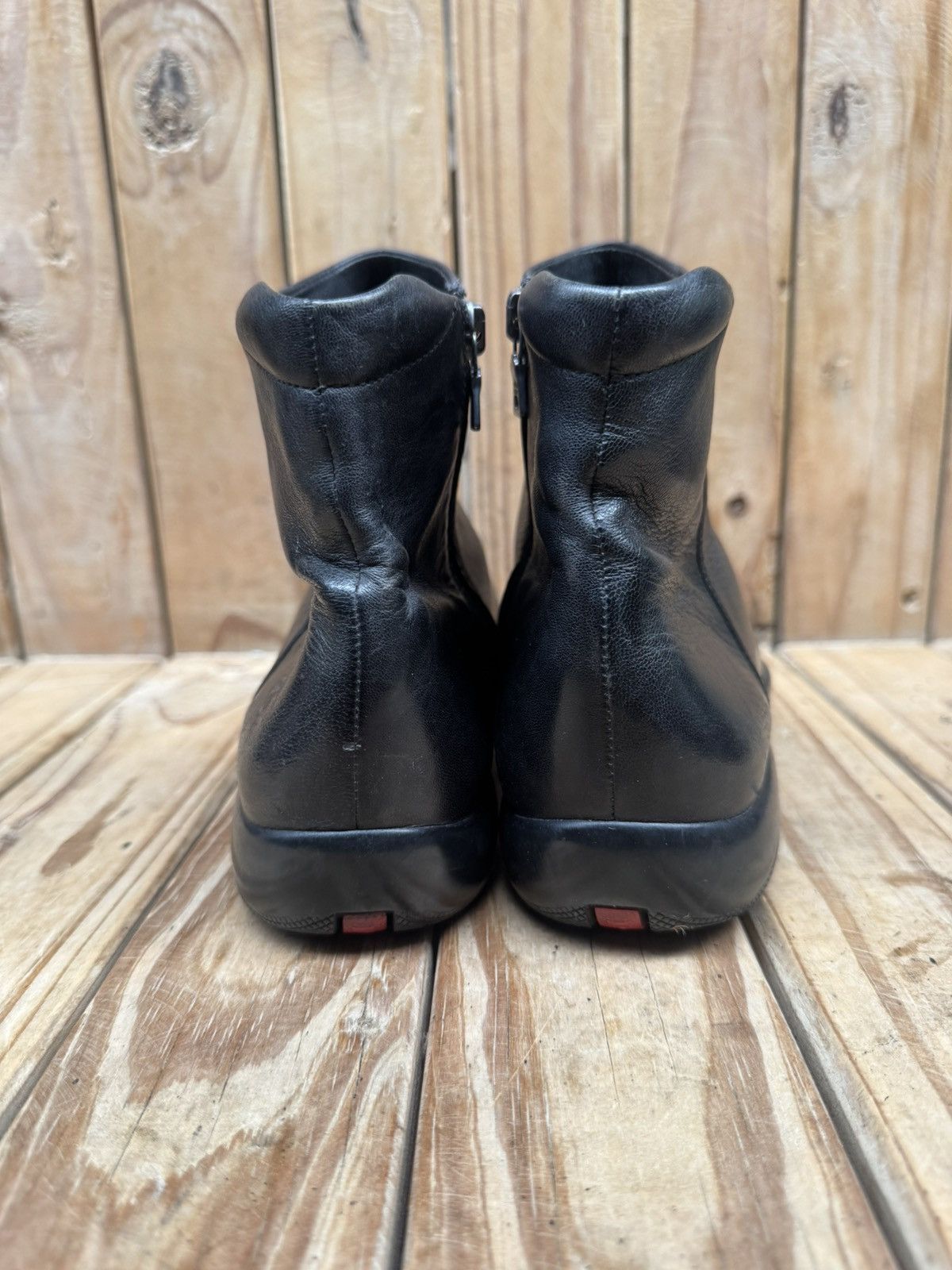 Prada PRADA Sports Black Black Women’s Boots USA 8.5 UK 5.5 Size US 8.5 / IT 38.5 - 5 Thumbnail