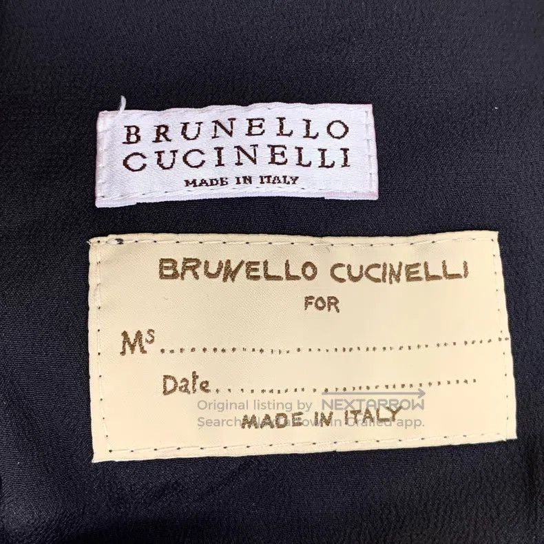 Brunello Cucinelli Brunello Cucinelli Red collar long sleeve coat Size XS / US 0-2 / IT 36-38 - 5 Thumbnail