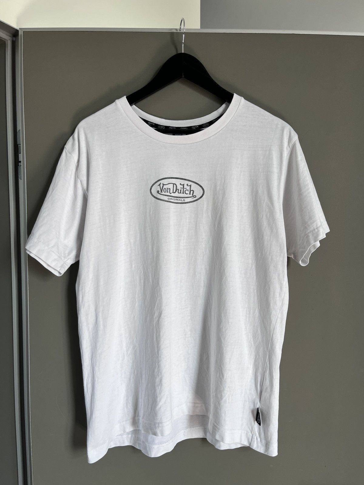 Von Dutch Von Dutch Big Logo White T-shirt Size US S / EU 44-46 / 1 - 2 Thumbnail