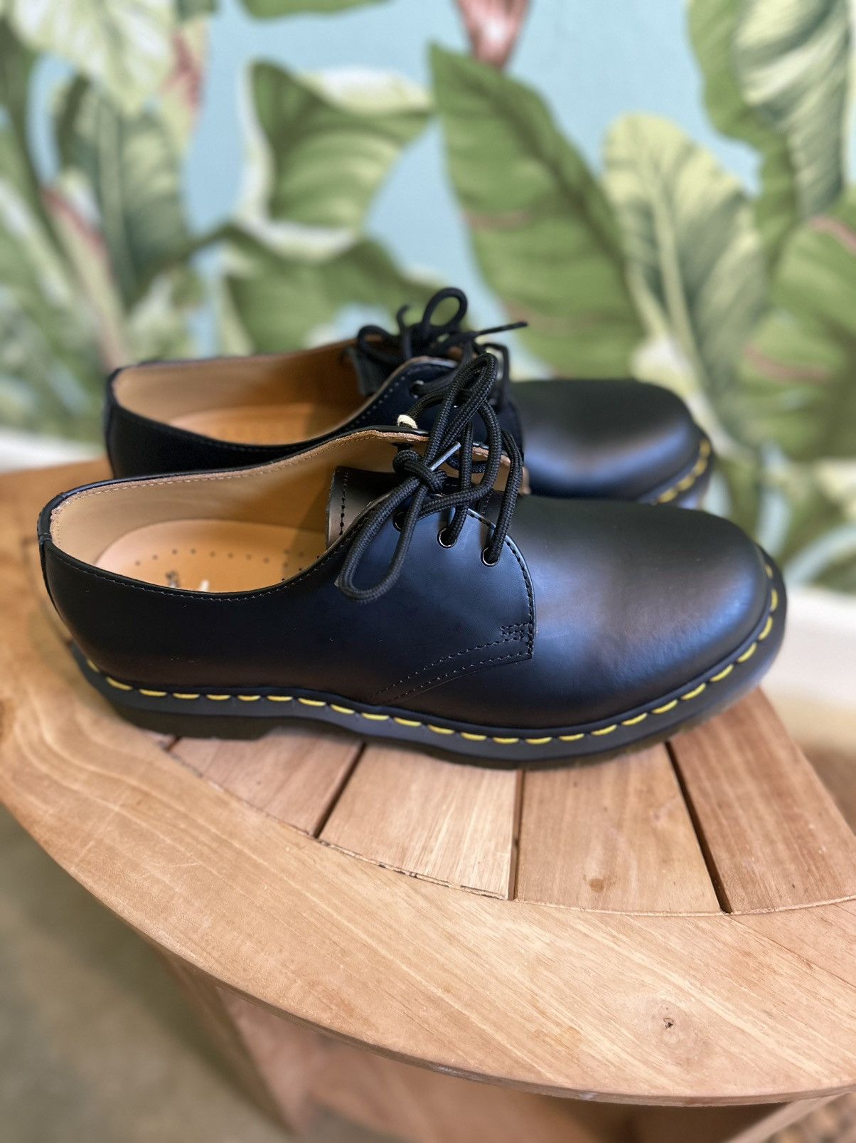 Dr. Martens オックスフォードシューズ　1461 BEX 1461 Bex Brando Leather Oxford Shoes in Black Brando | Dr