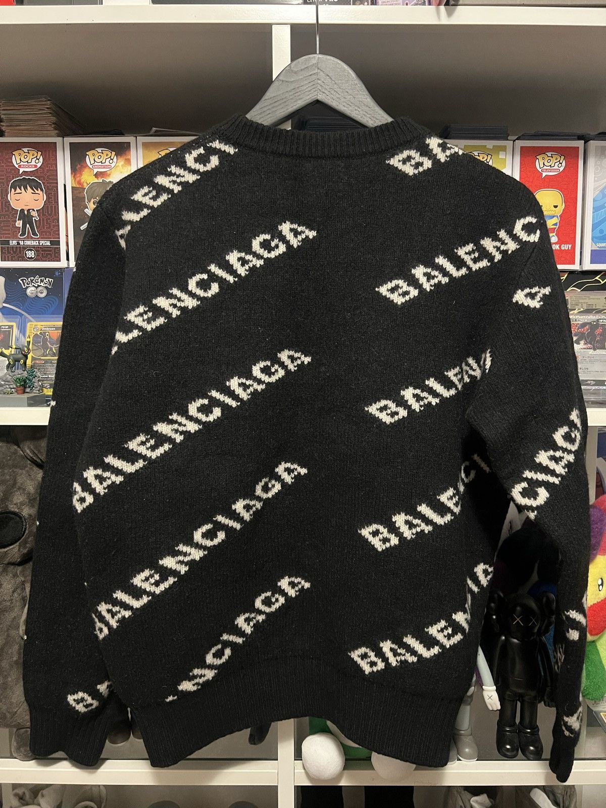 Balenciaga Balenciaga Logo Sweatshirt Size US M / EU 48-50 / 2 - 2 Thumbnail