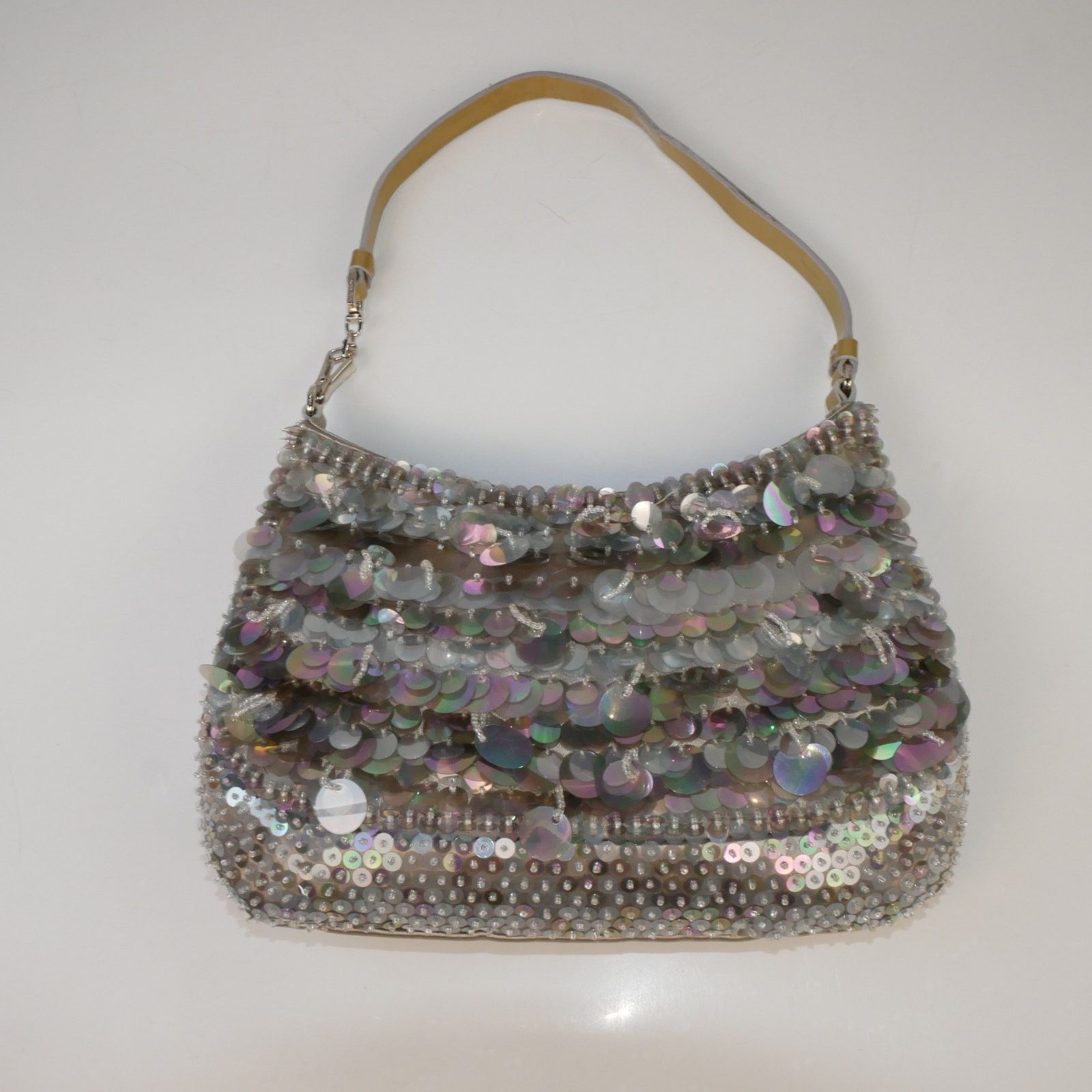 Prada Cleo Glitter Handbag Size ONE SIZE - 4 Thumbnail