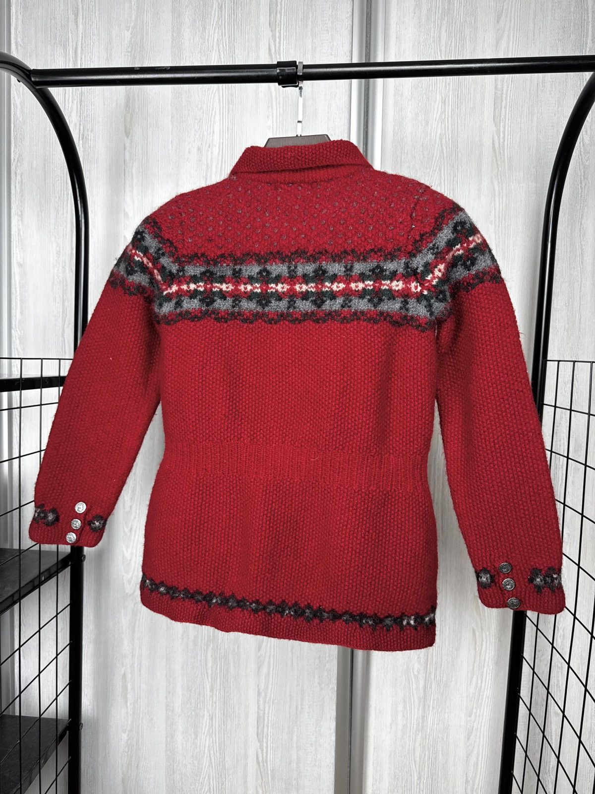 Lauren Ralph Lauren Ralph Lauren Sweater Cardigan Exclusive Hand Knit Fair Isle Size S / US 4 / IT 40 - 9 Thumbnail