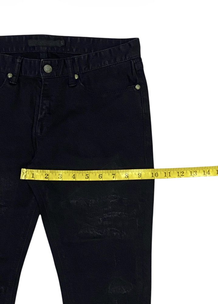 GOSTAR DE FUGA Fuga Skinny Distressed Ankle Zipper Stretchable Jeans Size 29" - 18 Thumbnail