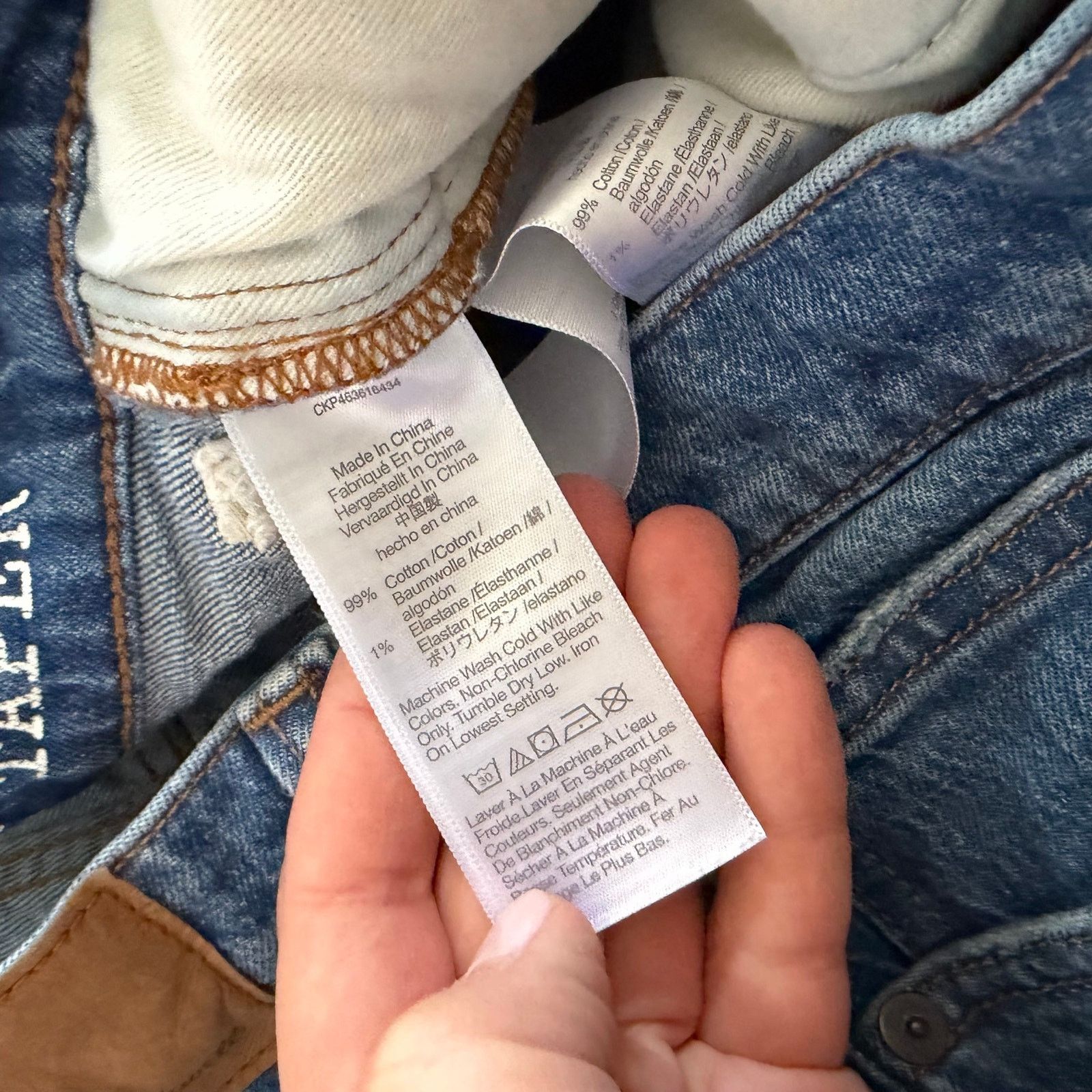 Madewell Madewell The Perfect Vintage Jean Tapered Raw Hem Denim 31 Size 31" - 5 Thumbnail