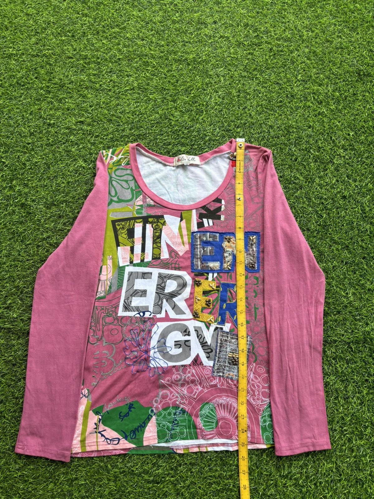 Hysteric Glamour Y2k Colin Delle Creazioni Full Print Women's Longsleeve Size M / US 6-8 / IT 42-44 - 11 Thumbnail