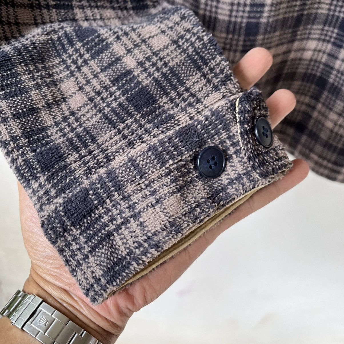 Woolrich Woolen Mills Woolrich Polartec Fleece Jacket Plaid Corduroy Trim Size US M / EU 48-50 / 2 - 8 Thumbnail