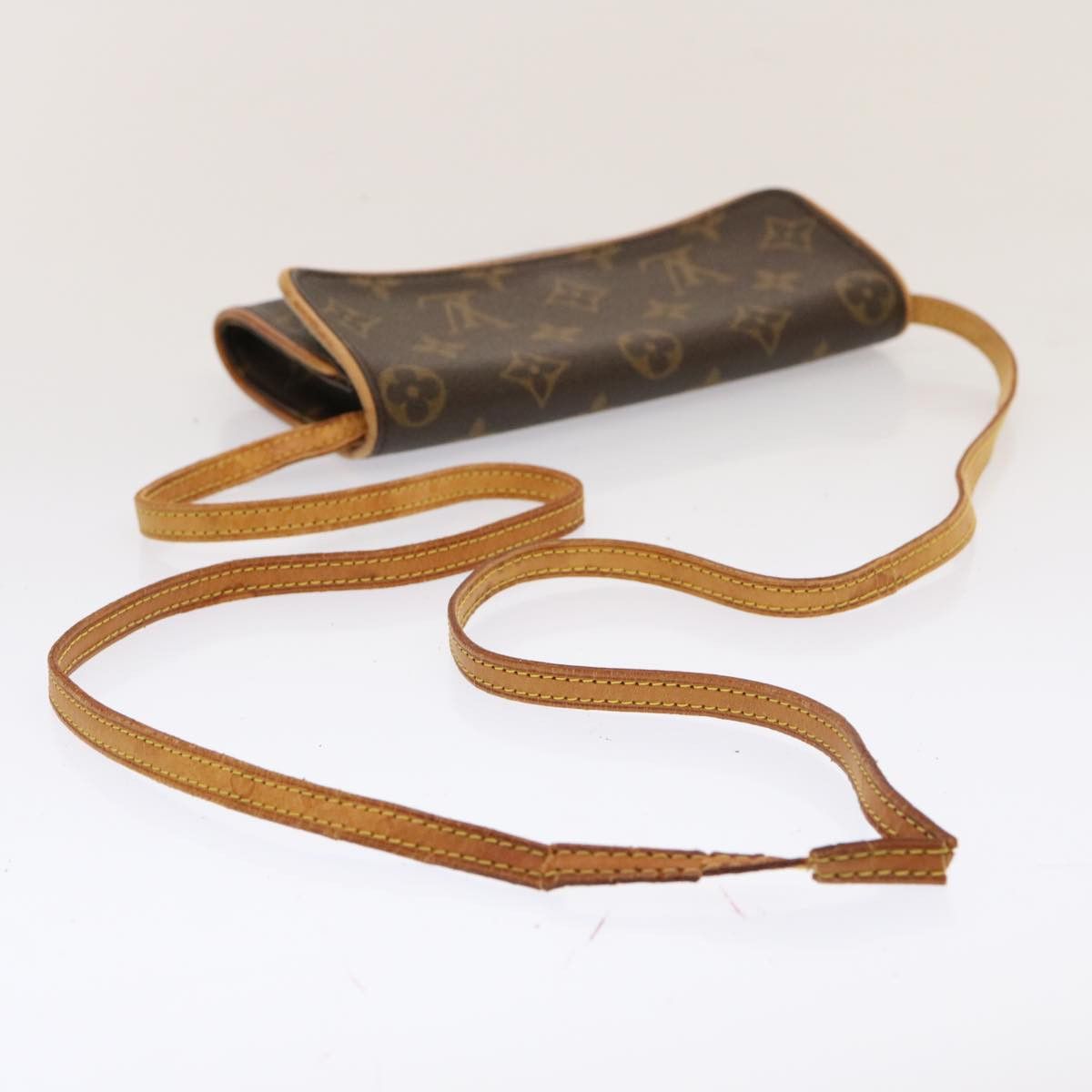 Louis Vuitton LOUIS VUITTON Monogram Pochette Twin PM Shoulder Bag M51854 Size ONE SIZE - 7 Thumbnail
